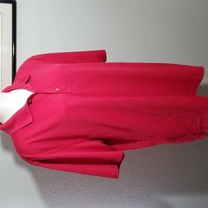 PRO TOUR Cool Play Hot Pink Polo. Short-sleeve 3-button collar-EUC-Sz XL.